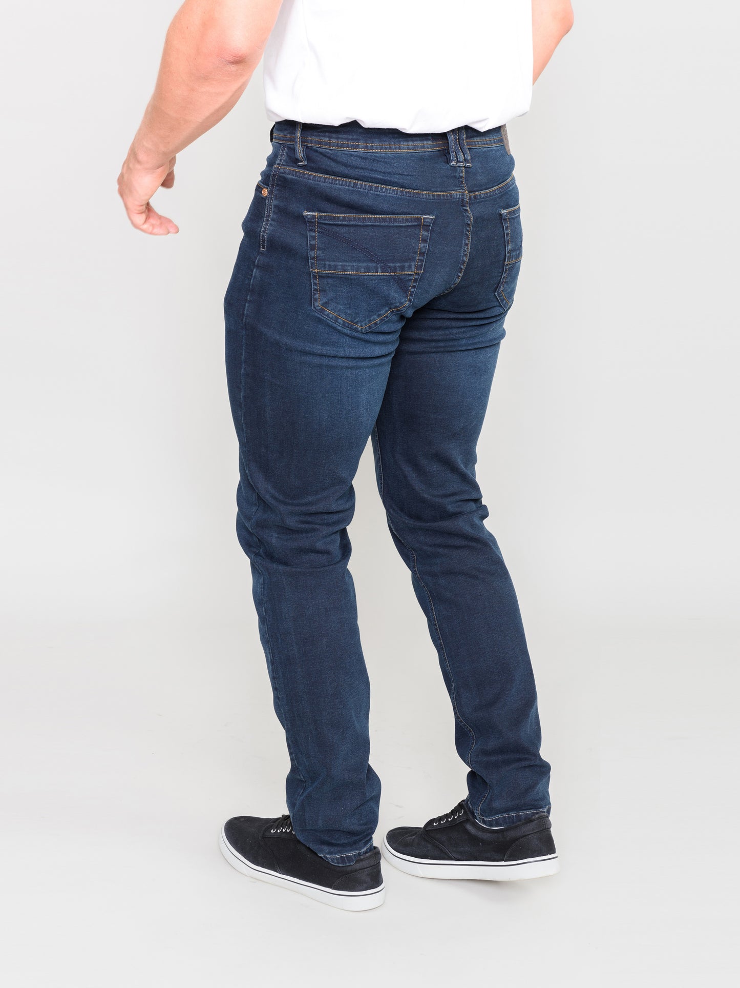 SPRINGFIELD -D555 Dark Navy Blue Wash Stretch Denim Jeans