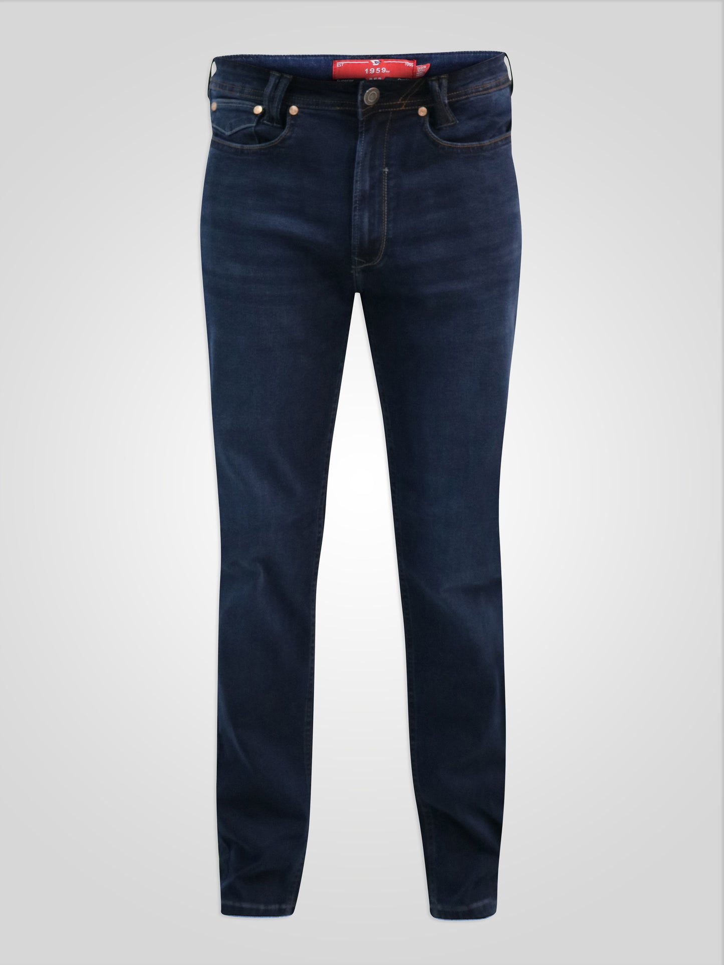SPRINGFIELD -D555 Dark Navy Blue Wash Stretch Denim Jeans