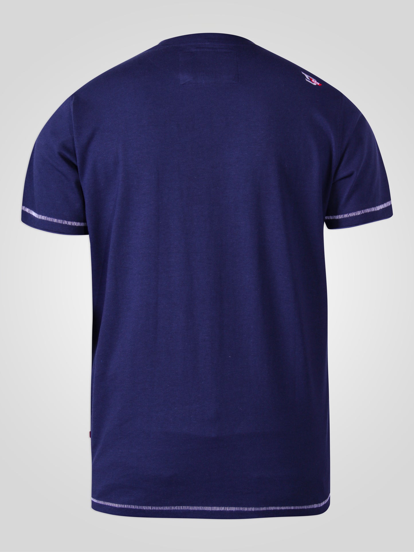 MARCO -D555 Navy Blue D555 Best Sixpack Abs Crew Neck Printed T-Shirt