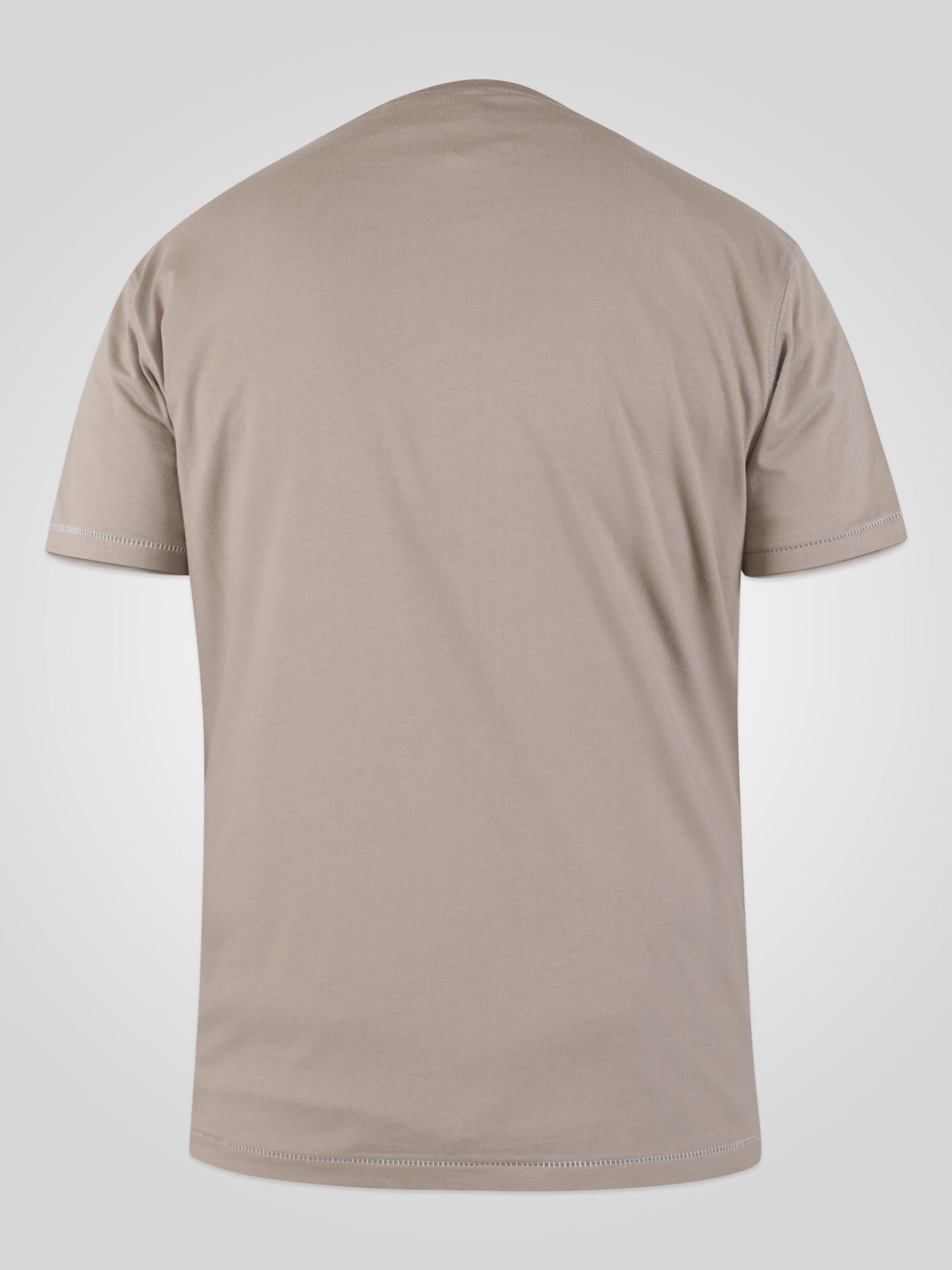 WOLVERTON -D555 Taupe Brown Official Licensed Jeep Printed T-Shirt