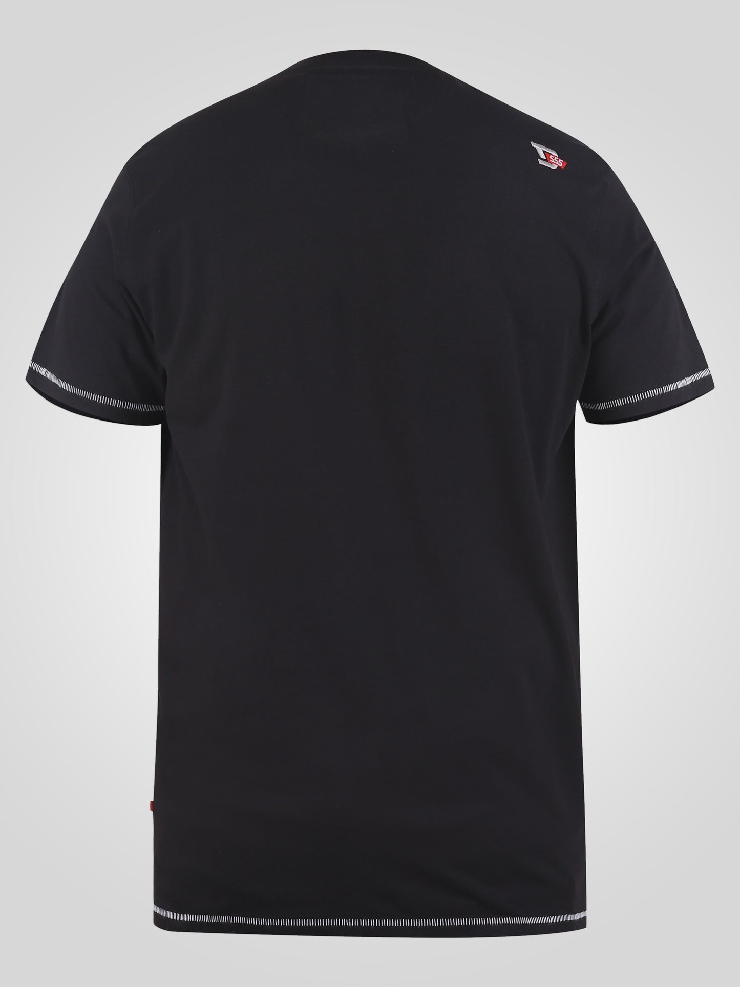 ROCHESTER-D555 Black Motor Bike with Drip Effect Printed T-Shirt