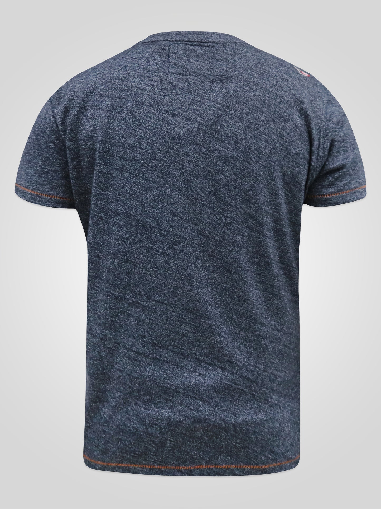 APSEY -D555 Navy Blue Twist Multi Cassette Tape Printed T-Shirt