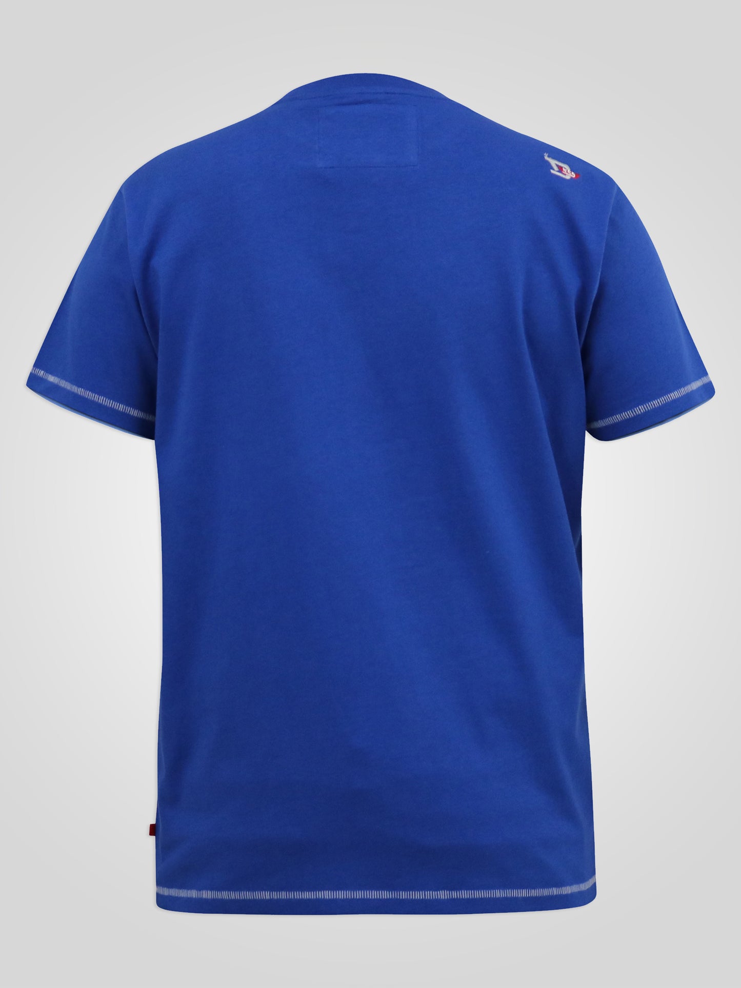 JAMAL -D555 Royal Blue Santa Monica Tigers Printed Crew Neck T-Shirt