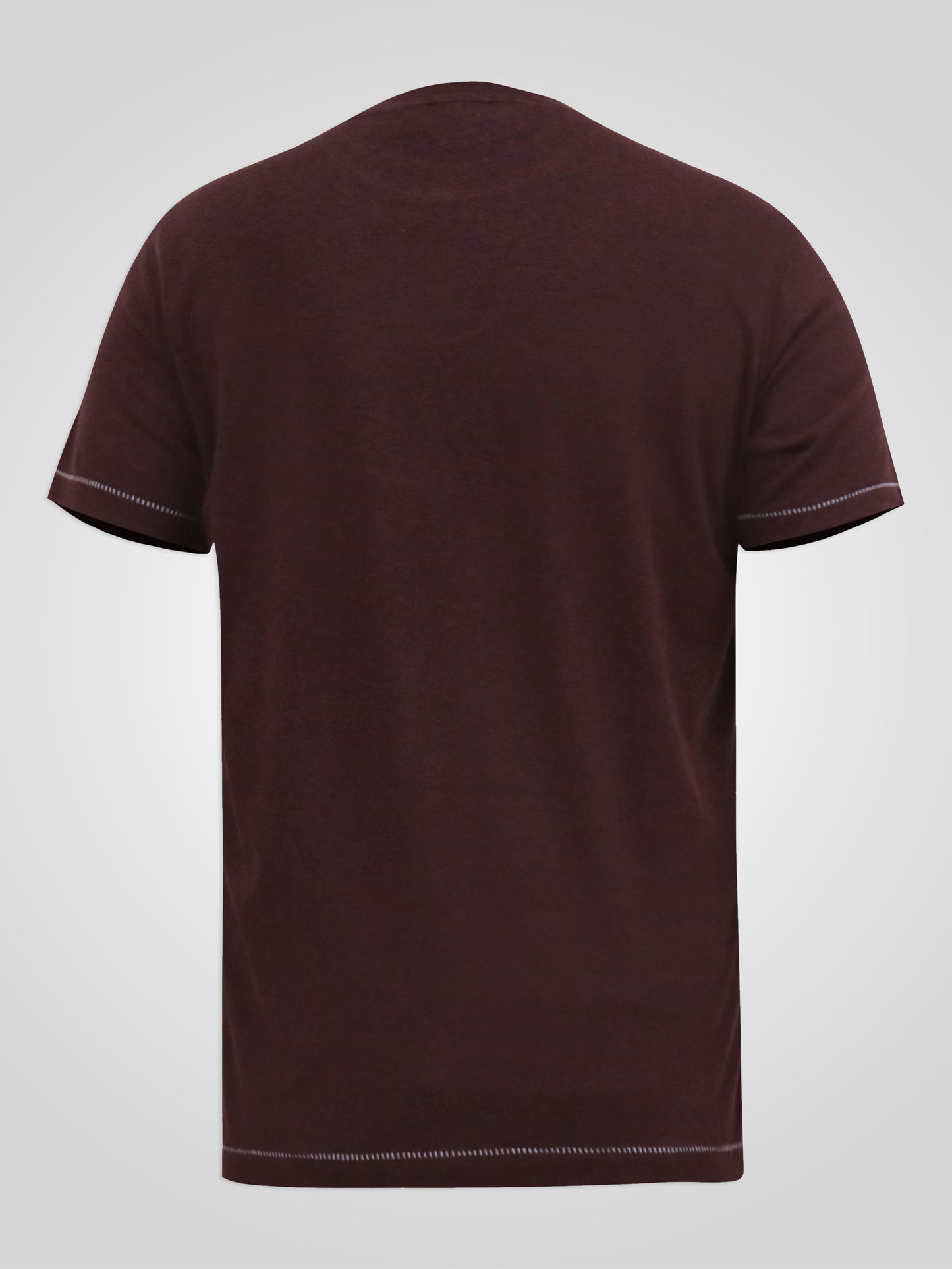 DIVISION -D555 Burgundy Black Twist Official Licensed Pink Floyd Printed T-Shirt