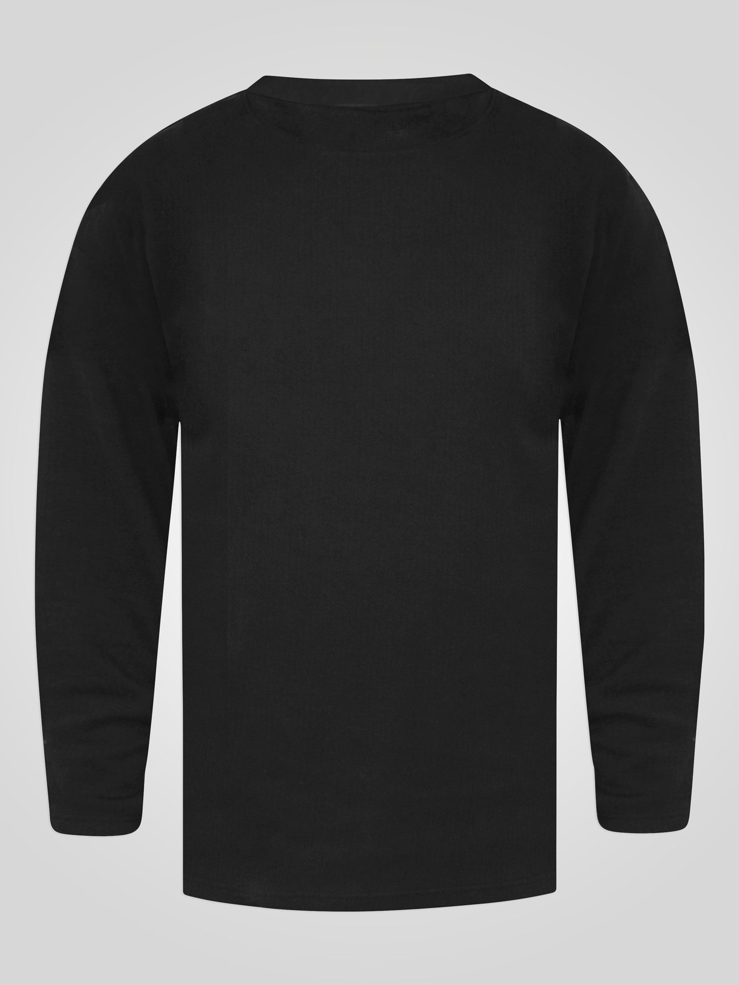 EXETER -D555 Black Thermal Long Sleeve T-Shirt