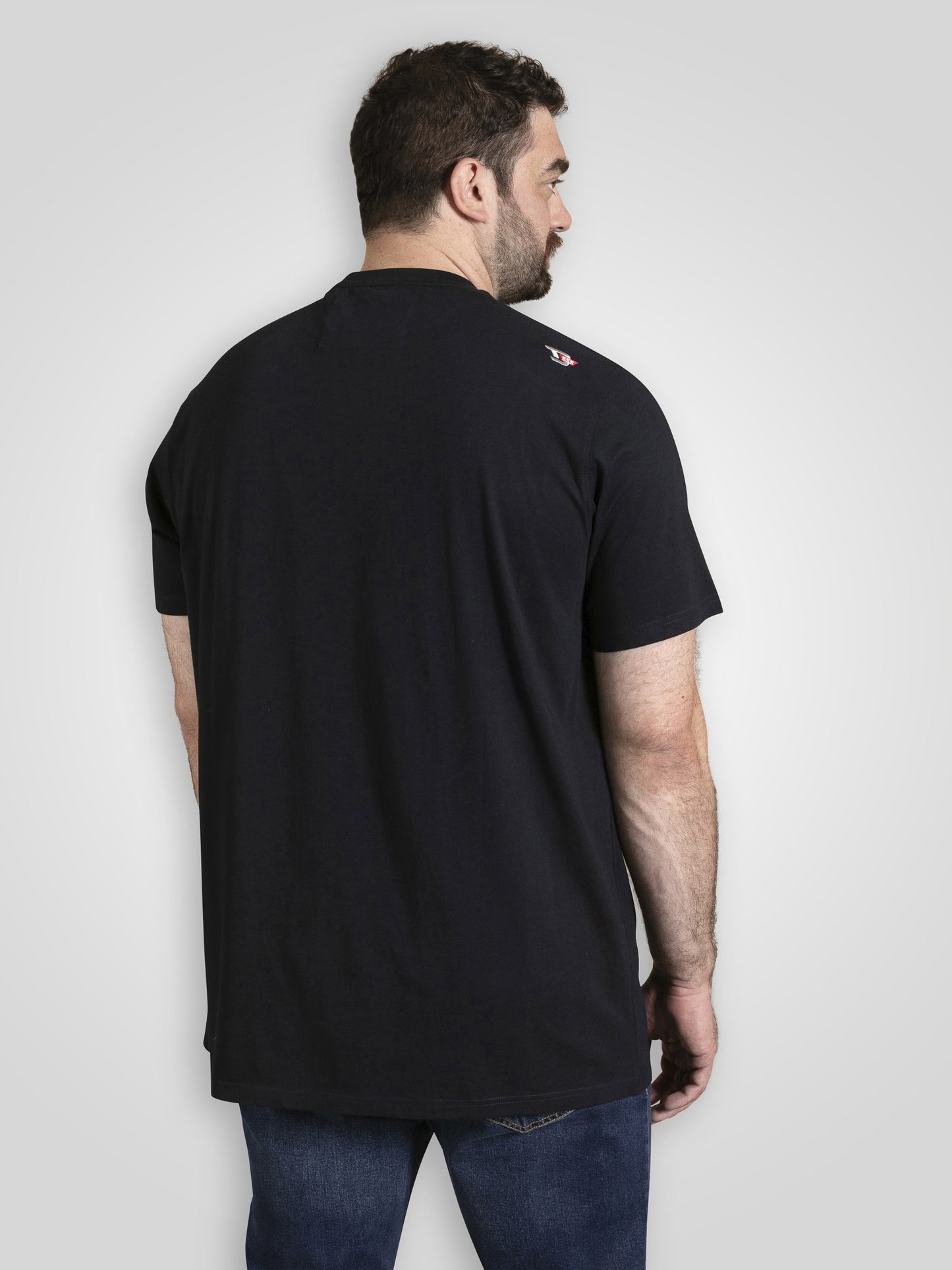 DERBY -D555 Dark Navy Blue Rhythm and Rides Motorbike Printed Crew Neck T-Shirt