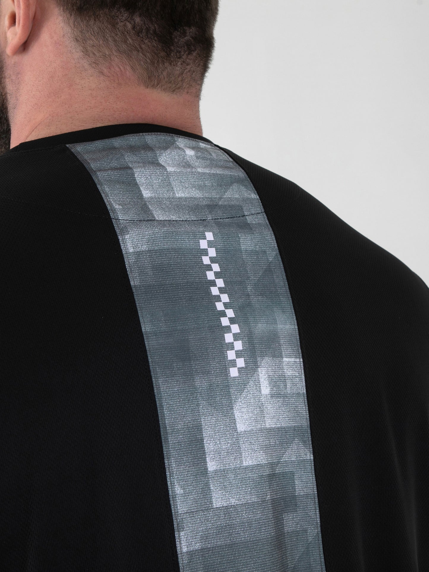 SCOTT -D555 Black Dry Wear Light Weight Reno Mesh Crew Neck T-Shirt