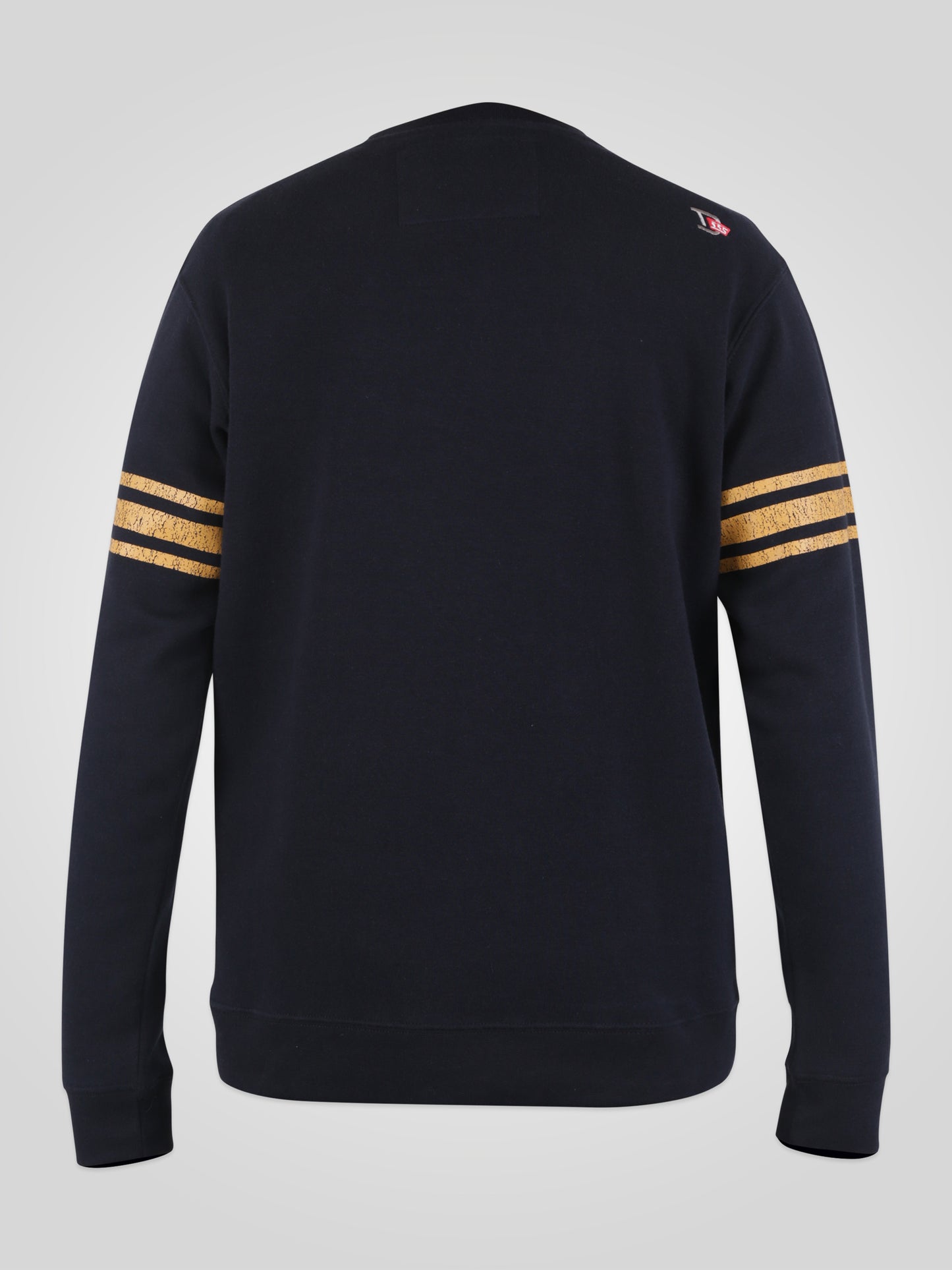 CHARLESTOWN -D555 Navy Blue Indiana State Printed Crew Neck Sweatshirt