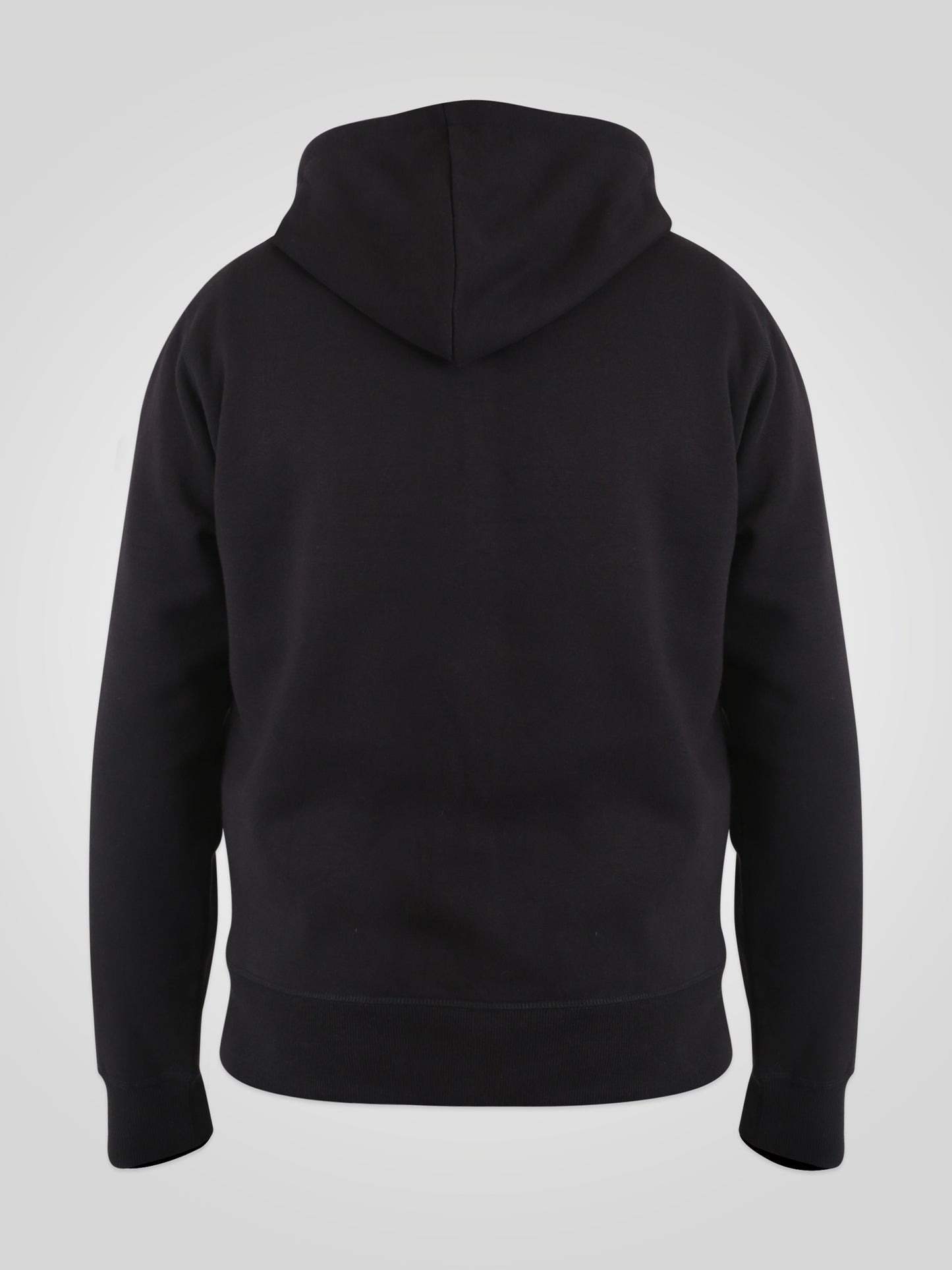 SOUTHWICK -D555 Black Couture Zip Through Hoodie with Contrast Panel