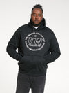 BOURTON -D555 Black Official Licensed Volkswagen Over Head Printed Hoody