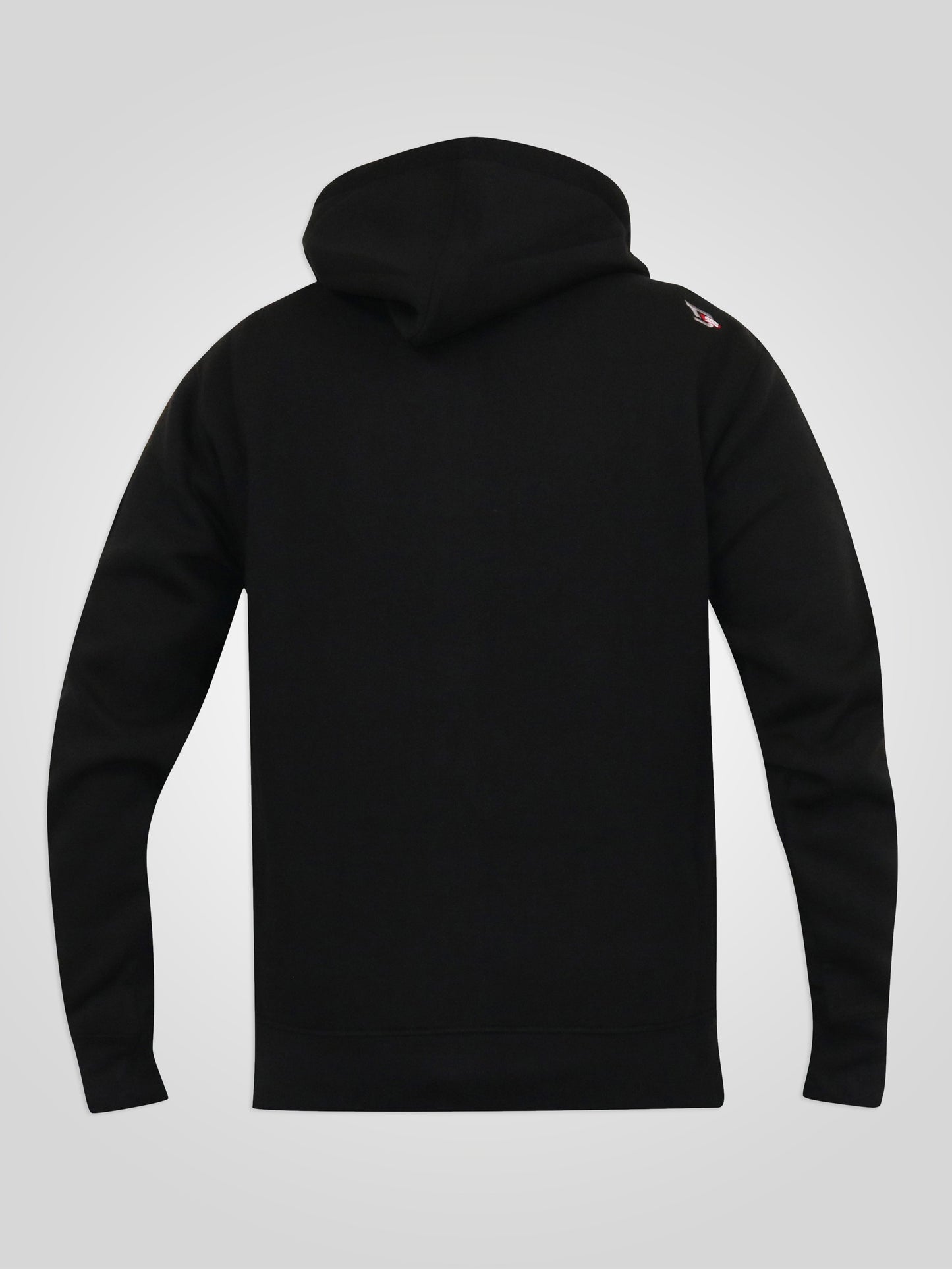 LINGARD -D555 Black Full Zip Hoody with Original Chest Print