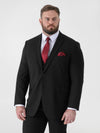 TED -D555 Black 4 Way Stretch Classic Suit Jacket