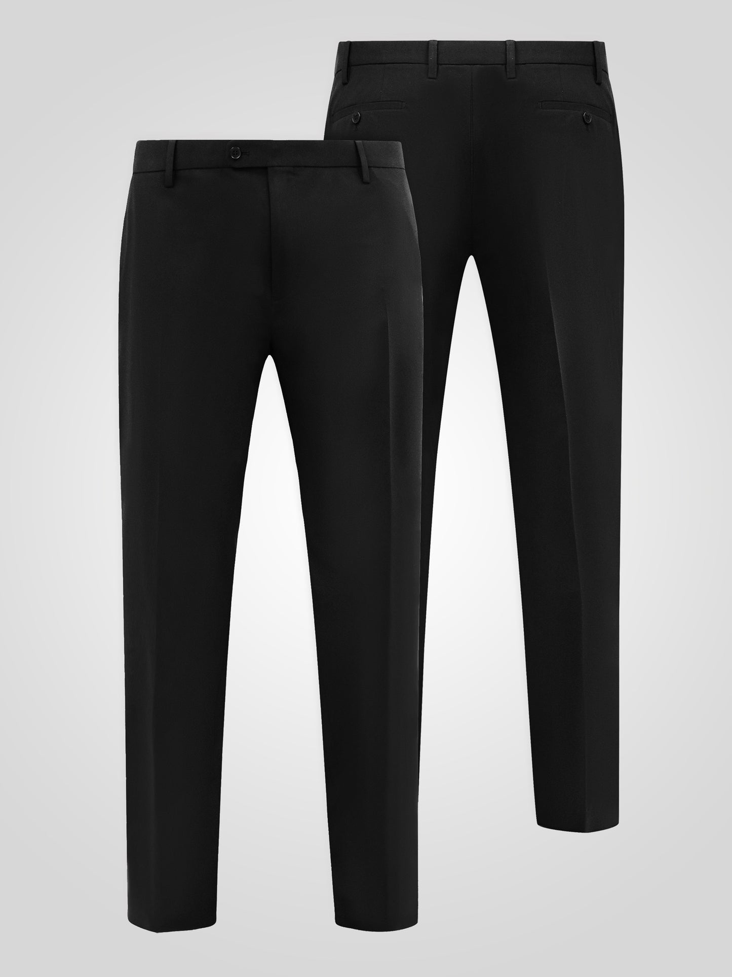 TED -D555 Black 4 Way Stretch Classic Trouser with Stretch Waistband