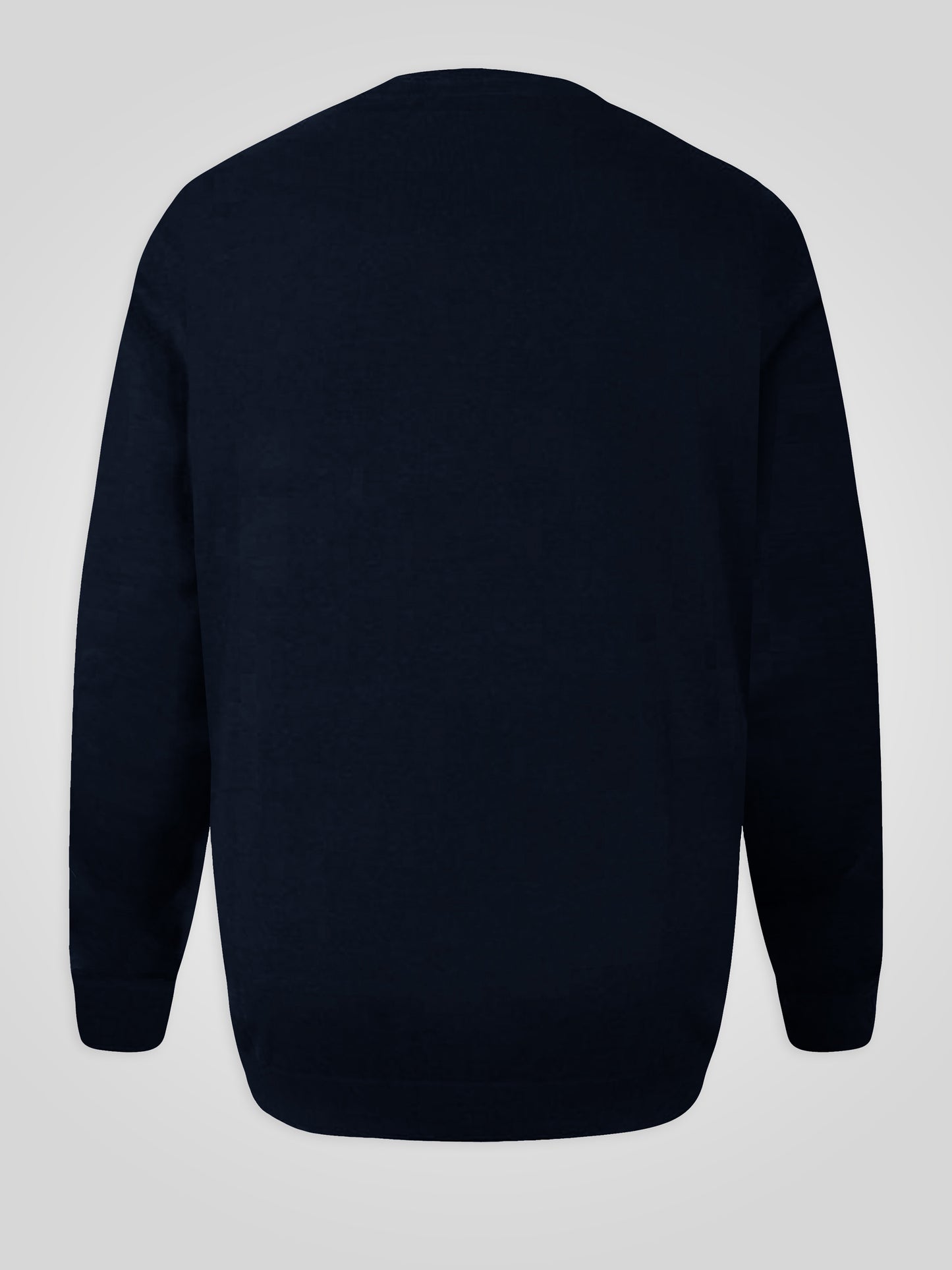 JOVANNI 2 -D555 Navy Blue Classic Crew Neck Sweater