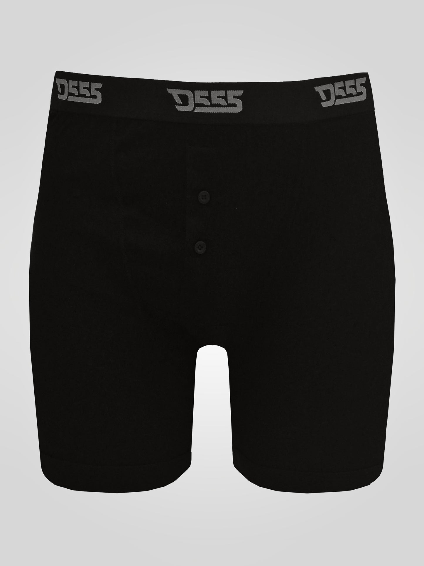 DRIVER 2 -D555 Black Pack Of 3 Cotton Boxer Short