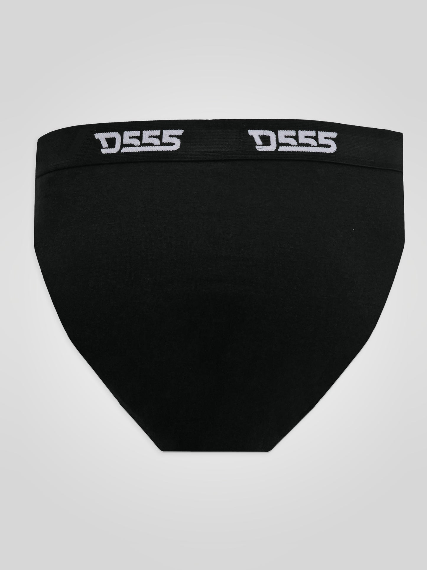 THOMPSON -D555 Black Pack Of 2 Y Front Cotton Briefs