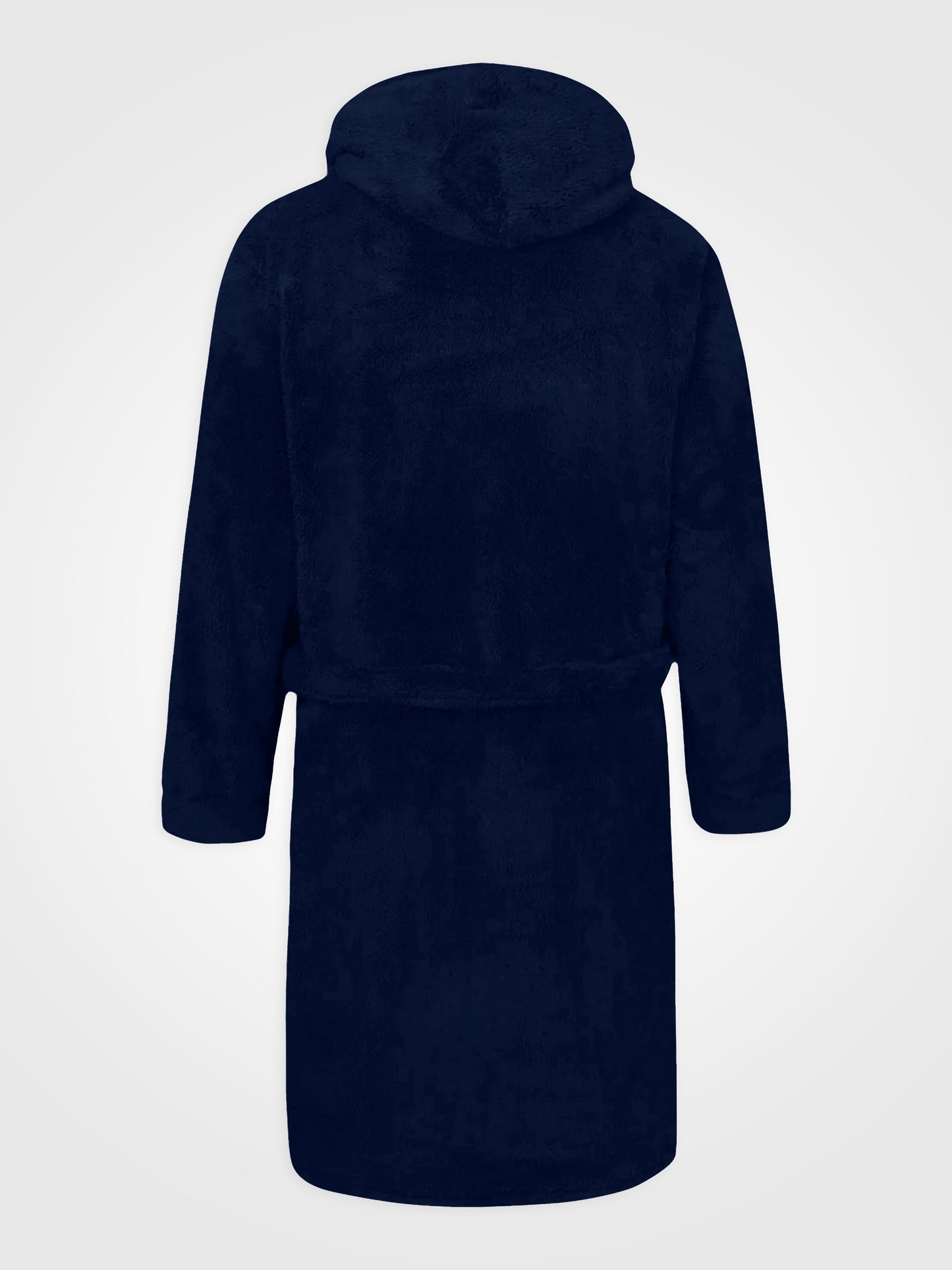 NEWQUAY 2 -D555 Navy Blue Super Soft Dressing Gown with Hood