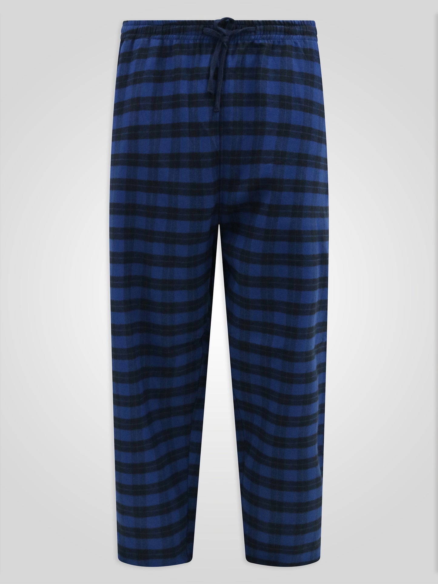 CHATHAM -D555 Navy Blue Check Navy Check Loungewear Trouser