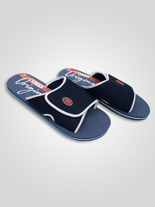 DRAKE 1 -D555 Navy Blue Kingsize Slider with Velcro Fastening