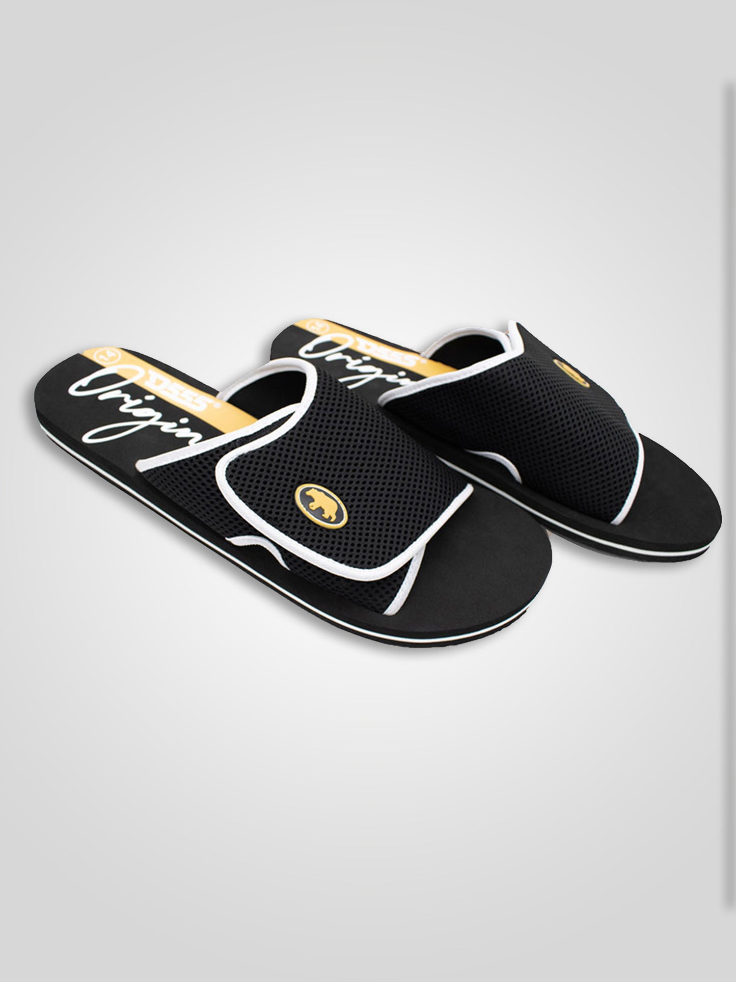DRAKE 2 -D555 Black Kingsize Slider with Velcro Fastening