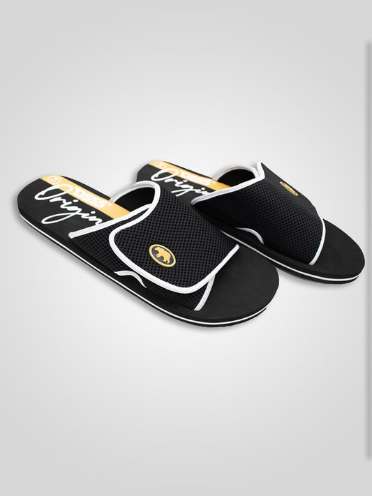 DRAKE 2 -D555 Black Kingsize Slider with Velcro Fastening