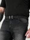 DALE 1 -D555 Black Heavy Duty Quick Release Buckle Tactical Stretch Webbing Belt