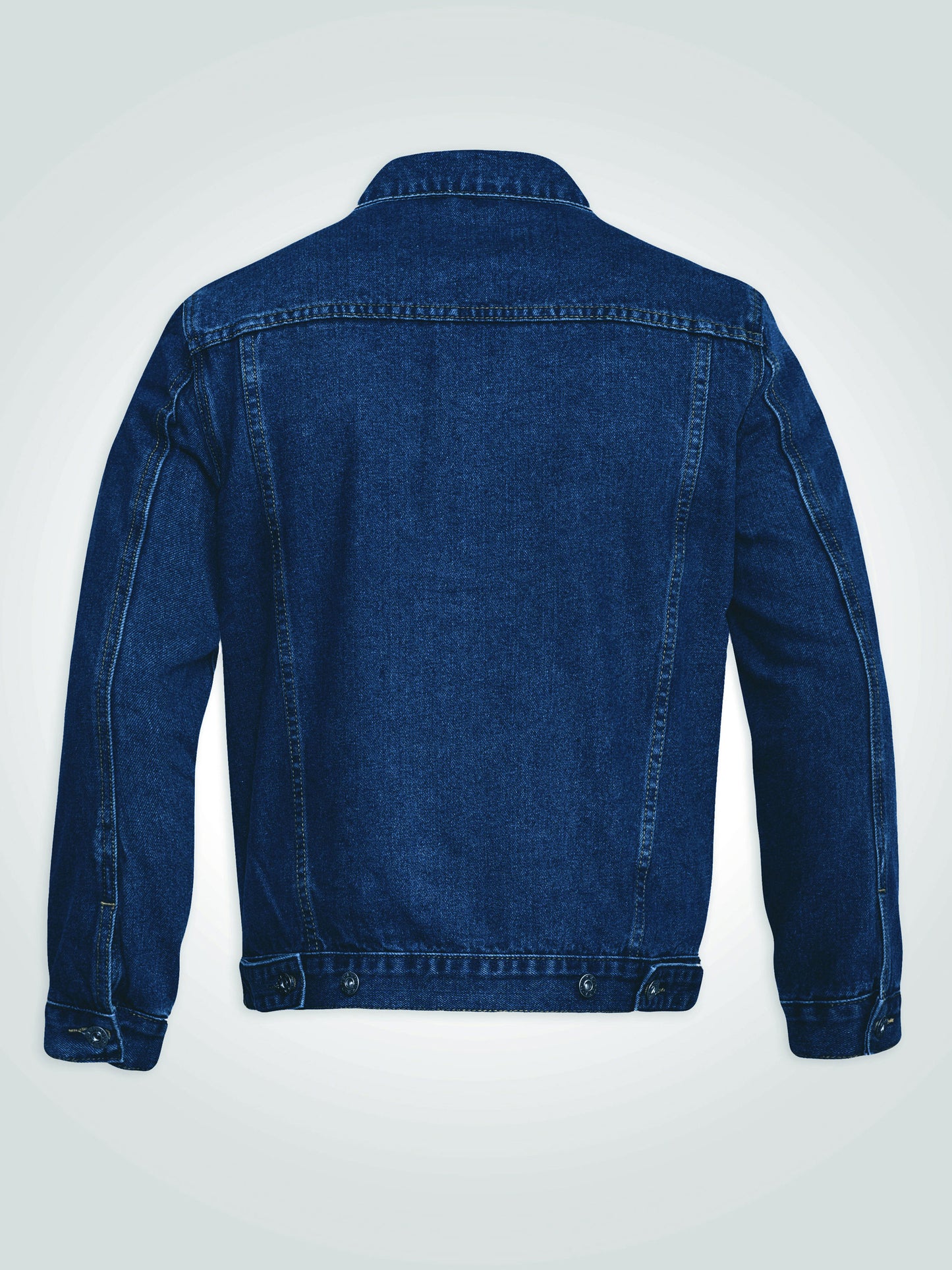 TRUCKER -DUKE Blue Stonewash Western Style Trucker Denim Jacket
