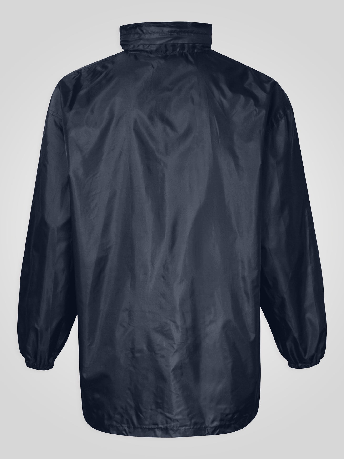 ZAC -D555 Navy Blue Pack away Weather Proof Rain Jacket