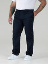 BASILIO -D555 Navy Blue Full Elastic Waist Rugby Trouser