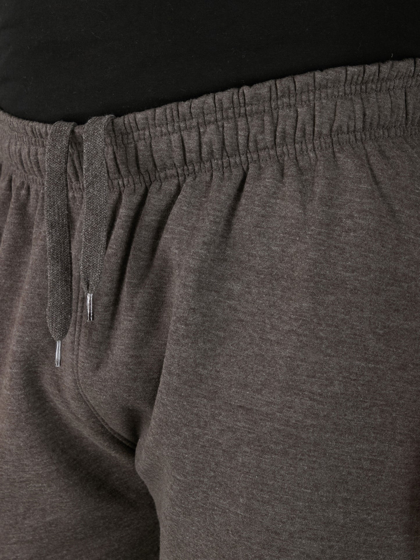 ALBERT -D555 Grey Jogging Bottom with Open Hem and Zipper Pockets