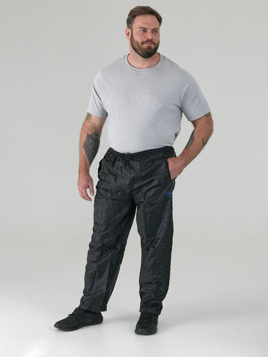 ELBA -D555 Black Pack away Weather Proof Rain Over Trouser