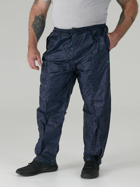 ELBA -D555 Navy Pack away Weather Proof Rain Over Trouser