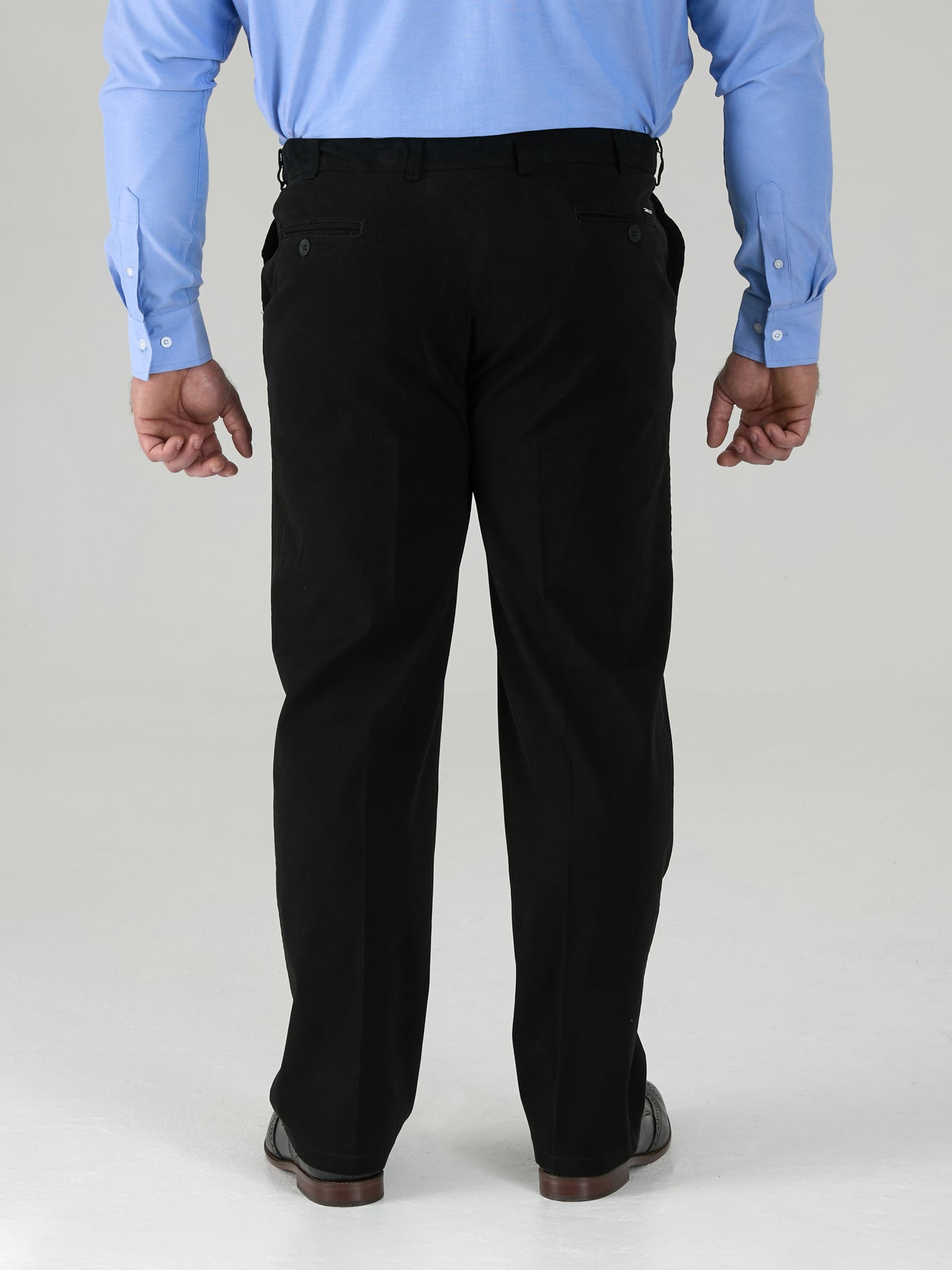 BRUNO -D555 Black Stretch Chino Pant with Xtenda Waist