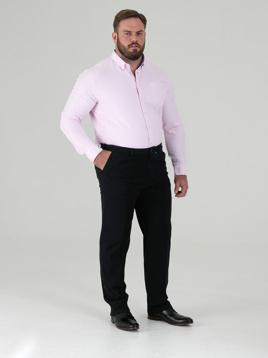 BRUNO -D555 Indigo Blue Stretch Chino Pant with Xtenda Waist