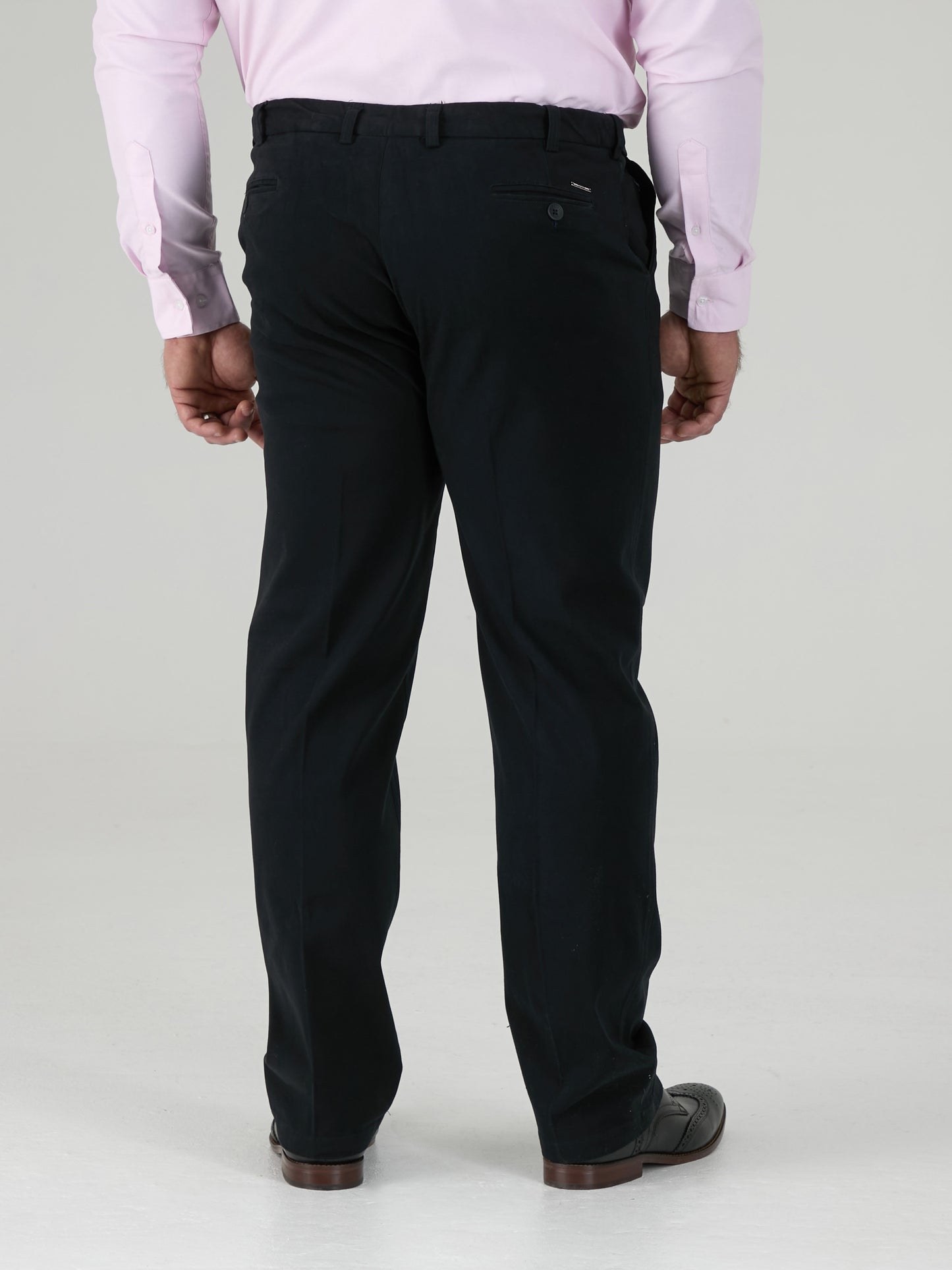 BRUNO -D555 Indigo Blue Stretch Chino Pant with Xtenda Waist