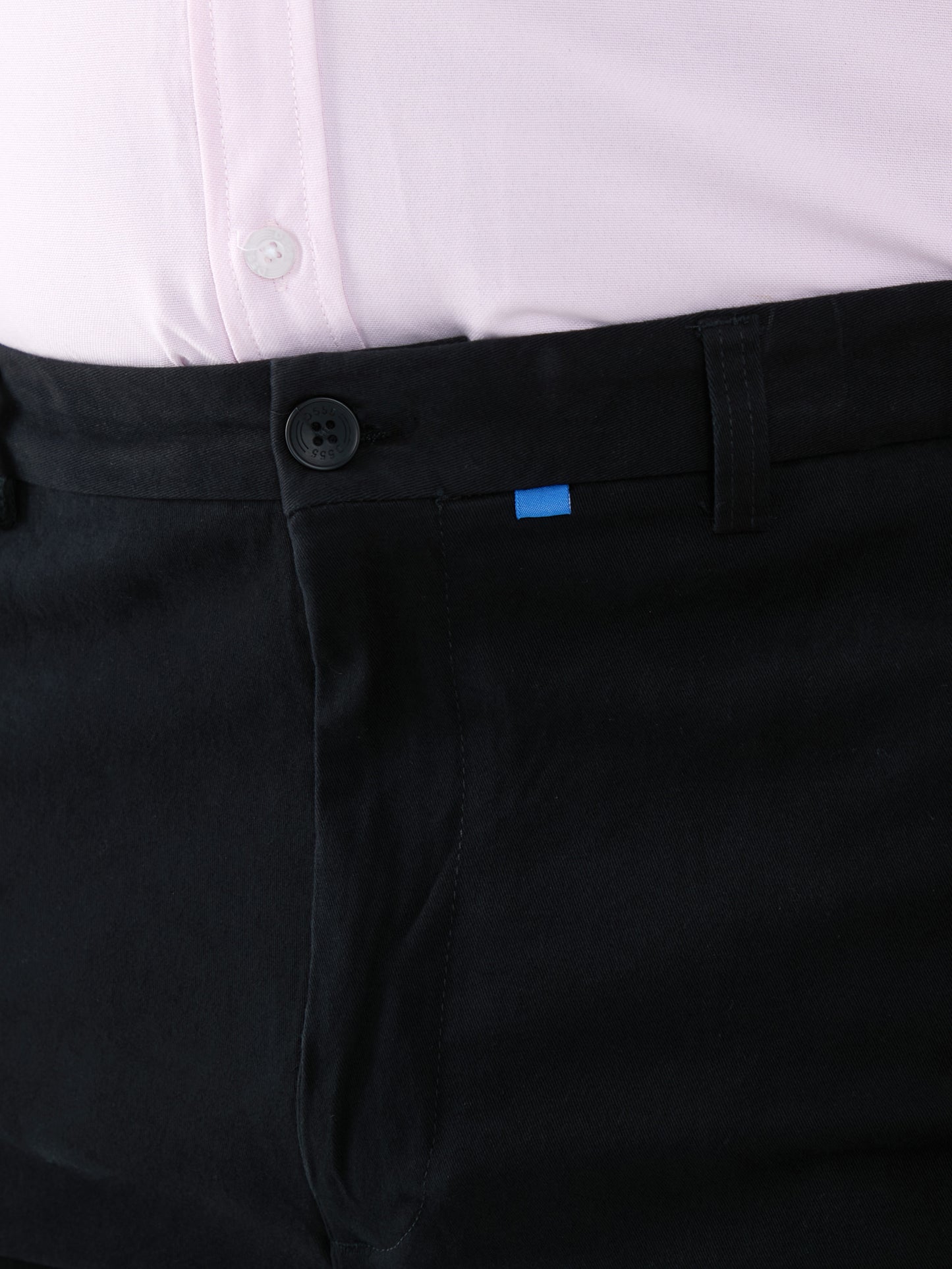BRUNO -D555 Indigo Blue Stretch Chino Pant with Xtenda Waist