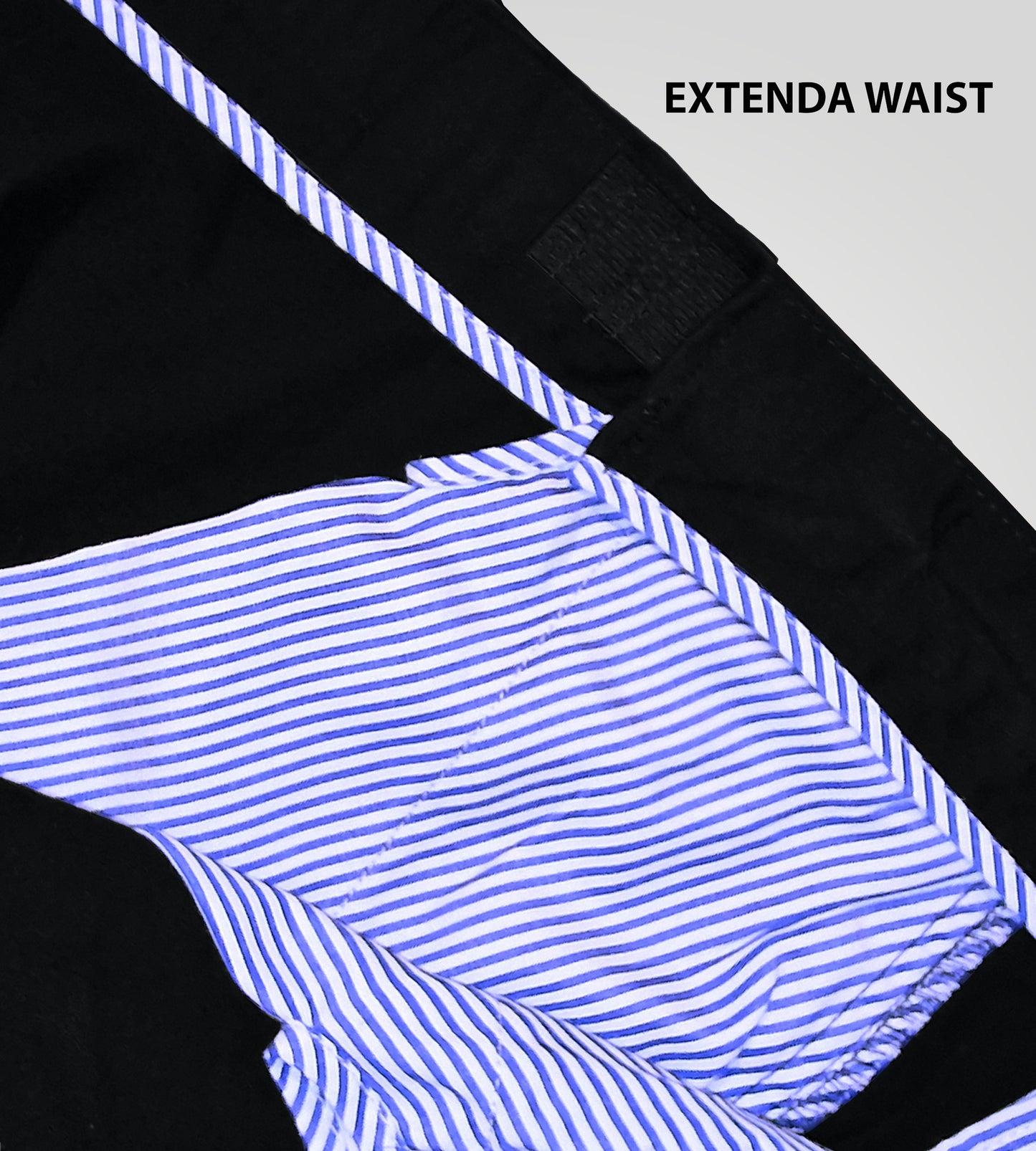 BRUNO -D555 Indigo Blue Stretch Chino Pant with Xtenda Waist