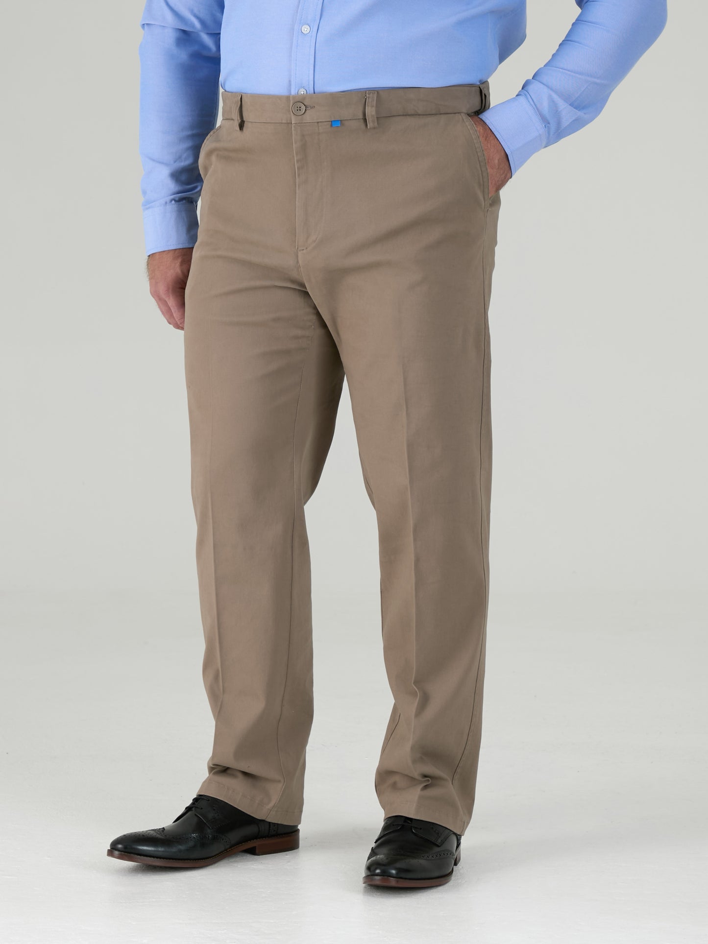 BRUNO -D555 Stone Stretch Chino Pant with Xtenda Waist
