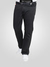 MARIO -DUKE Black Bedford Cord Jeans with Belt