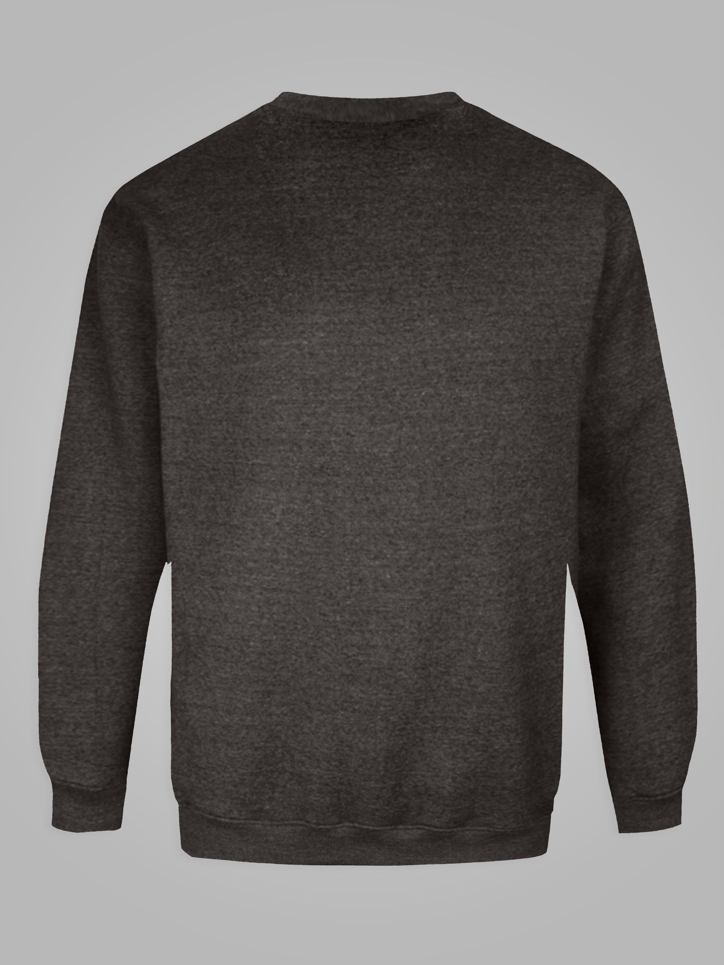 SWEAT -D555 Grey Classic Crew Neck Sweatshirt