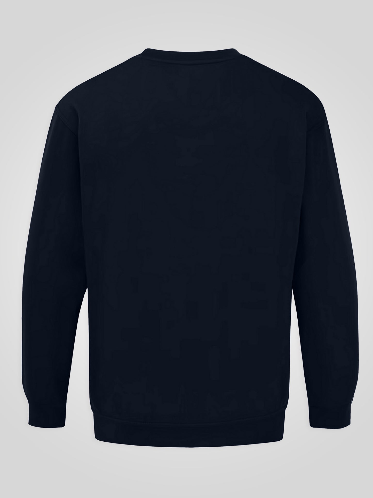 SWEAT -D555 Navy Blue Classic Crew Neck Sweatshirt