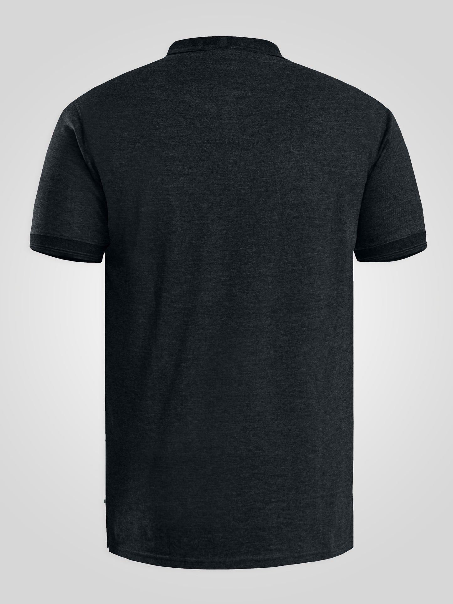GRANT -D555 Charcoal Combed Pique Polo Shirt with Pocket
