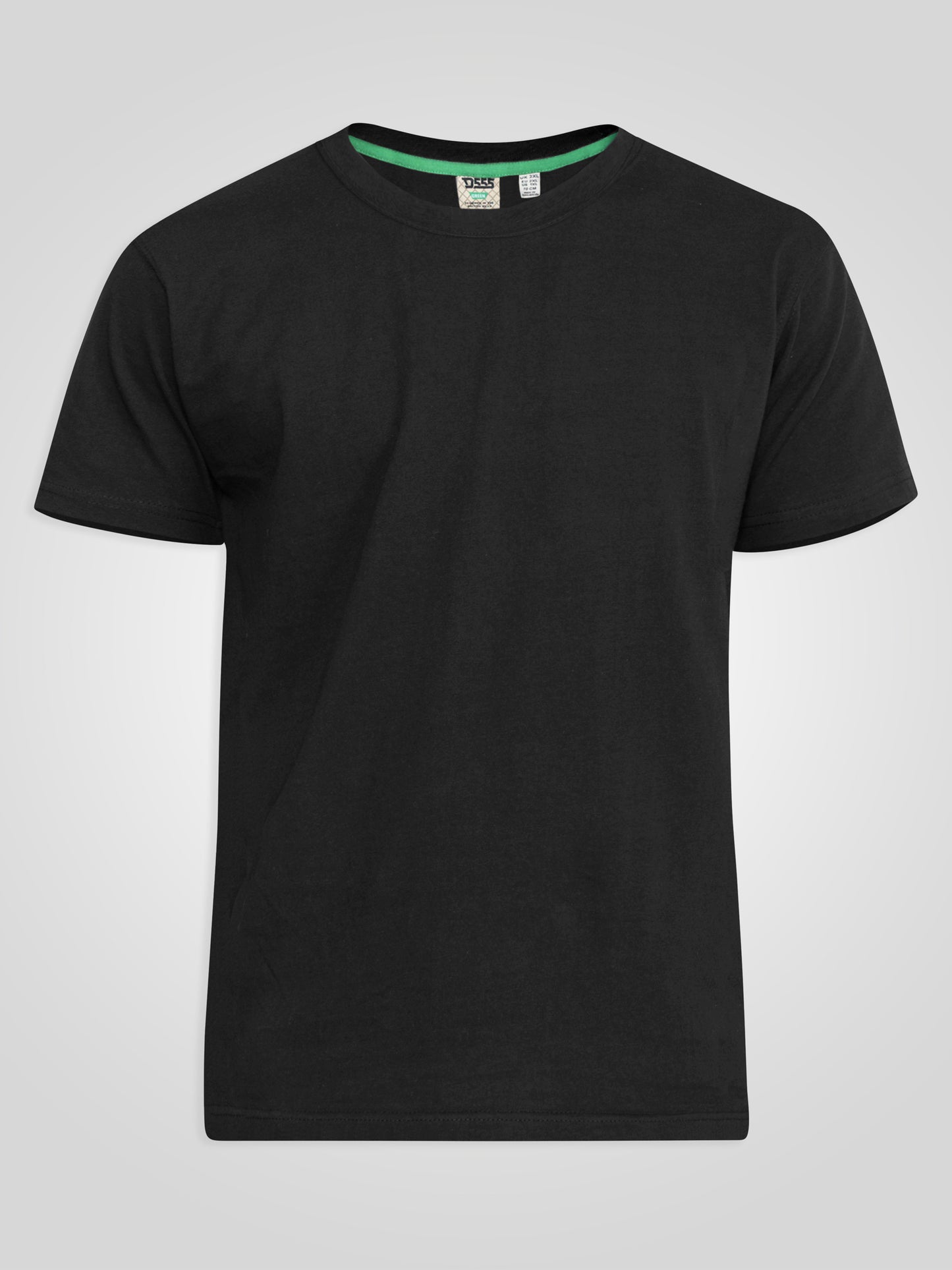 SMARTLY 3-D555 Multi Colour Five Pack Combed Cotton Crew Neck T-Shirt