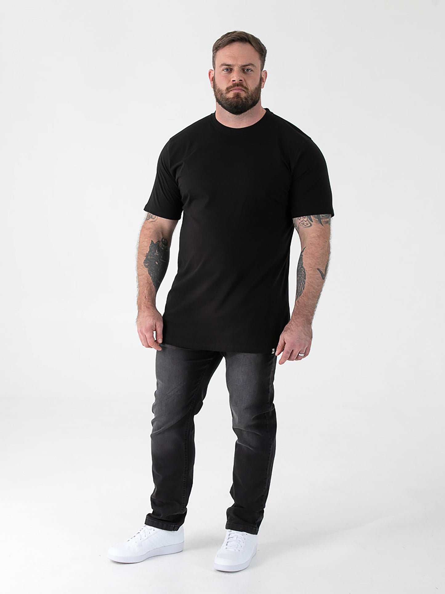SMARTLY 3-D555 Multi Colour Five Pack Combed Cotton Crew Neck T-Shirt