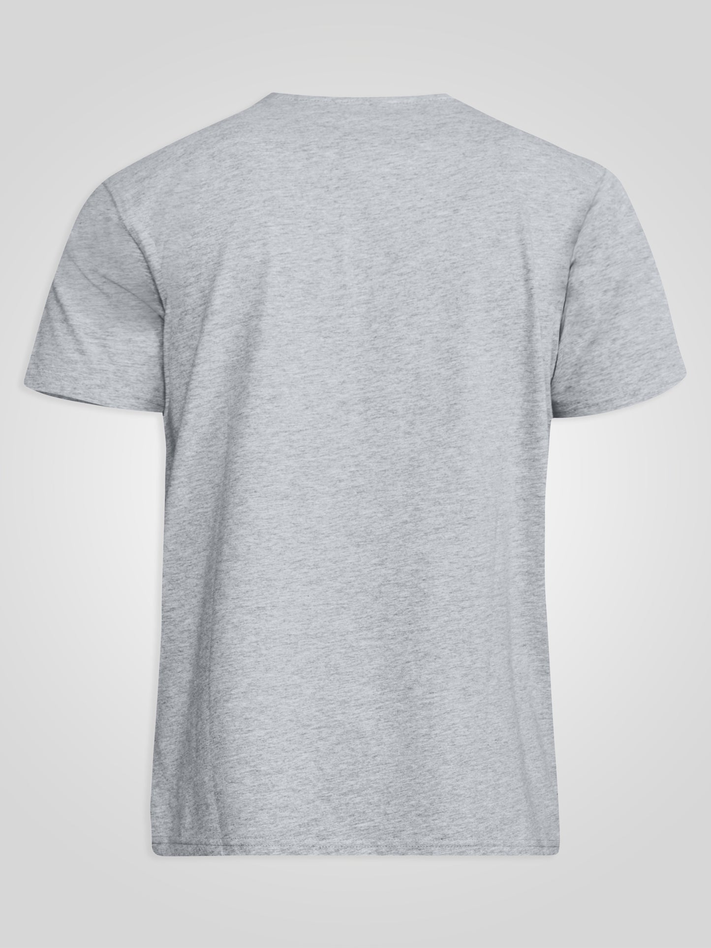 FLYERS  -D555 Grey Premium Weight Combed Cotton Crew Neck T-Shirts