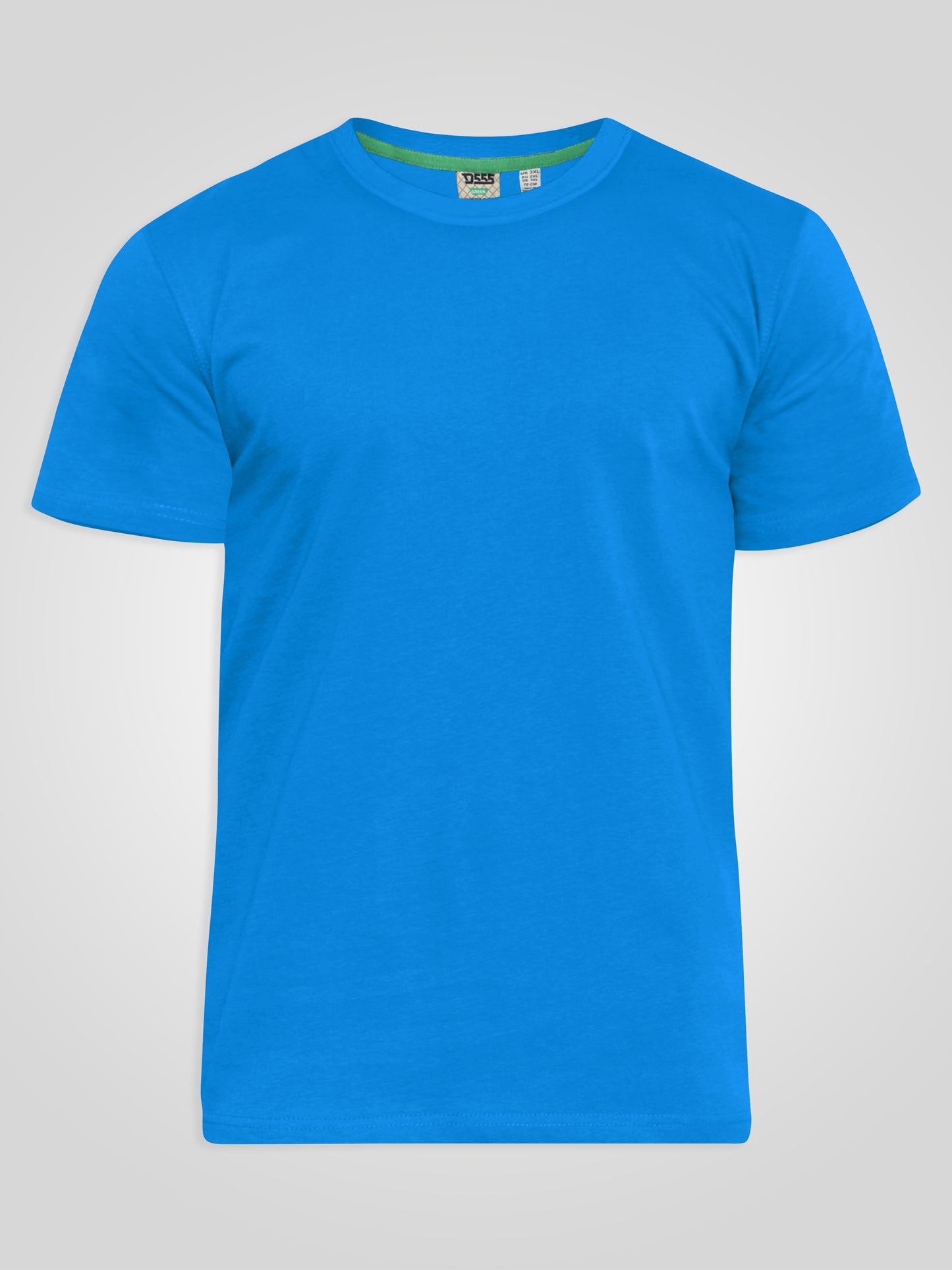 SMARTLY 3-D555 Multi Colour Five Pack Combed Cotton Crew Neck T-Shirt