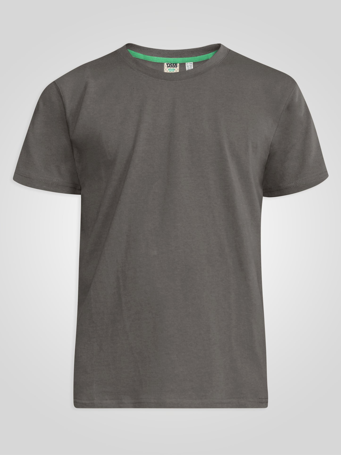 SMARTLY 3-D555 Multi Colour Five Pack Combed Cotton Crew Neck T-Shirt