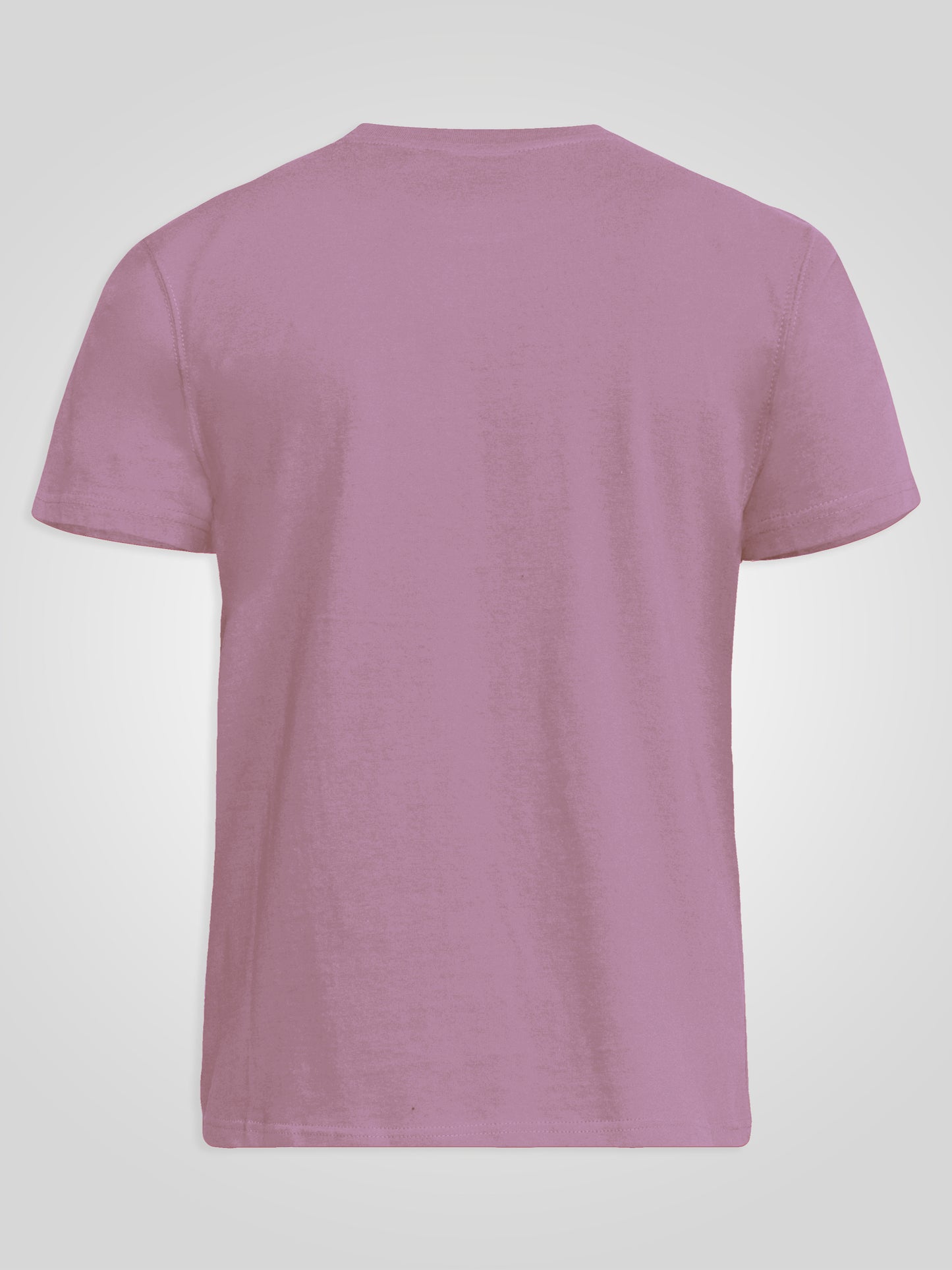 FLYERS  -D555 Grape Purple Premium Weight Combed Cotton Crew Neck T-Shirts