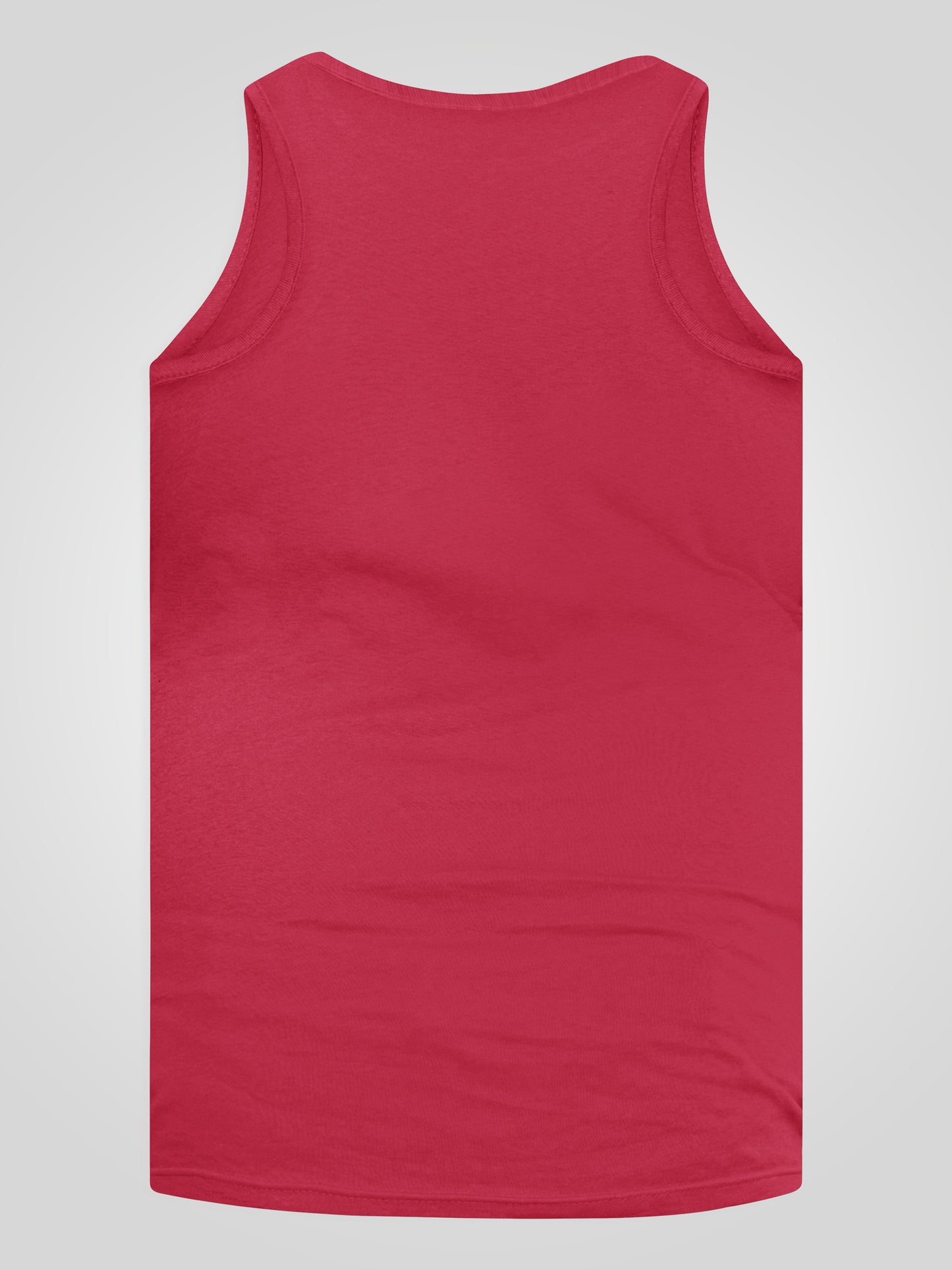FABIO -D555 Red Classic Muscle Vest