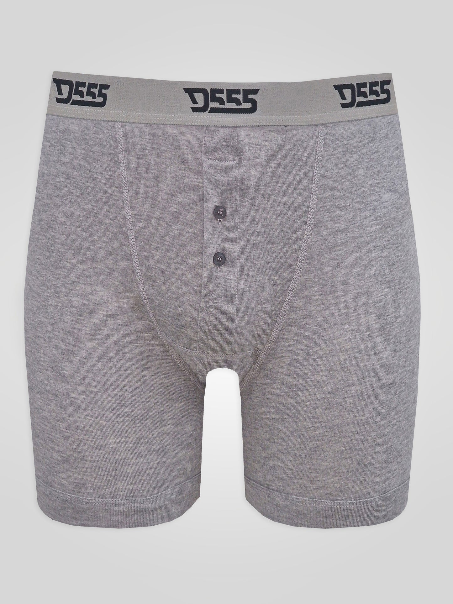 DRIVER 1 -D555 Black/Grey/Navy Pack Of 3 Cotton Boxer Short